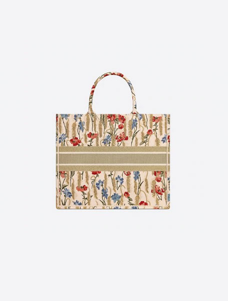 Dior迪奥中国新年限定【赵丽颖同款包包】BOOK TOTE 手袋/米色