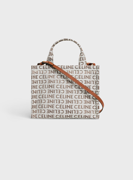 Celine高仿包包 A货CELINE新品｜CABAS THAIS小号CELINE通体印花织物手袋托特包