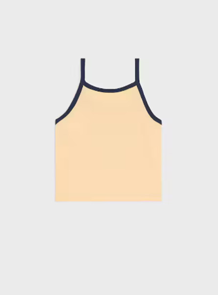 CELINE高仿女装 | 思琳 A货服装  2025早秋CELINE新款 芝士蛋糕色 CELINE背心
