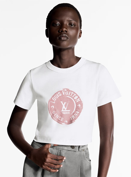 LV高仿女装 | 路易威登 A货服装  2025夏季LV新款 LV STAMP 短上衣