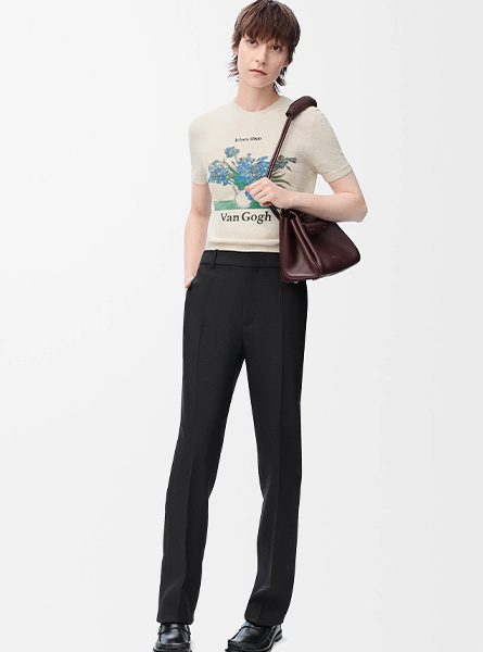 LOEWE高仿女装 | 罗意威A货服装  2025夏季LOEWE新款 棉质混纺毛衣