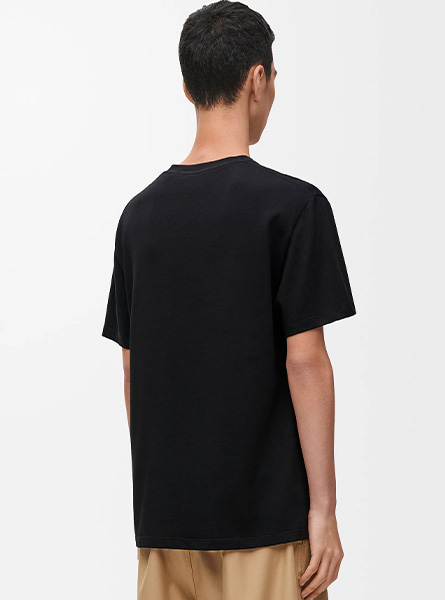 LOEWE高仿男装 | 罗意威A货服装  2025夏季LOEWE新款 棉质宽松版型 T 恤