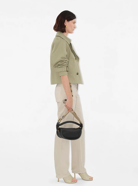 BURBERRY高仿女装 | 巴宝莉 A货服装  2025夏季BURBERRY新款 棉质混纺 Trench 外套