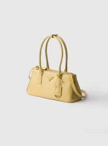 高仿PRADA包包 | A货普拉达女包 2025夏季PRADA新款中号Prada Galleria皮革手袋
