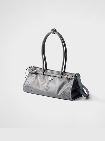 高仿PRADA包包 | A货普拉达女包 2025夏季PRADA新款 Prada Bonnie中号皮革手袋
