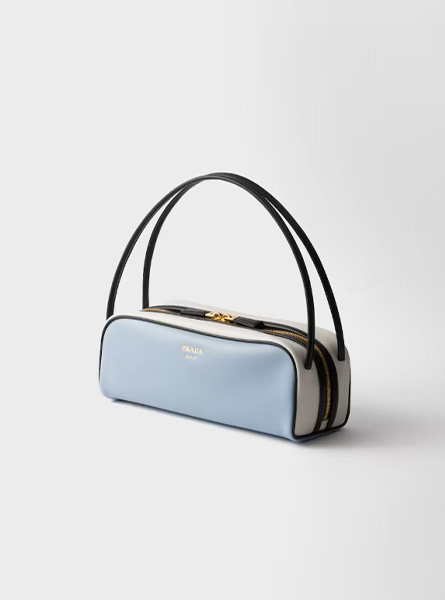 高仿PRADA包包 | A货普拉达女包 2025夏季PRADA新款 Prada Swing光面皮革单肩包