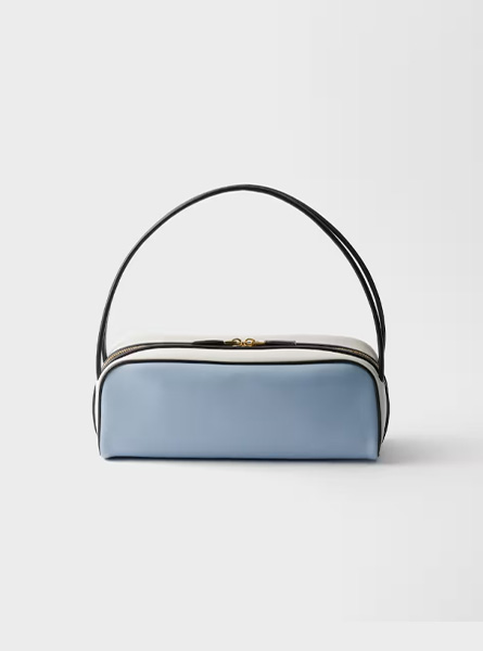 高仿PRADA包包 | A货普拉达女包 2025夏季PRADA新款 Prada Swing光面皮革单肩包