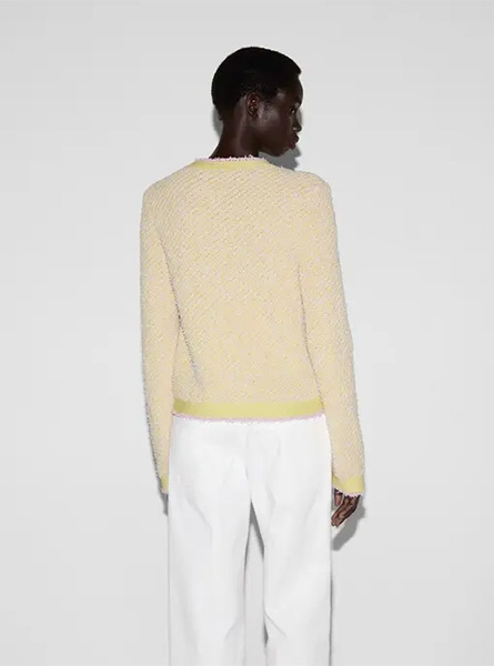 GUCCI高仿女装 | 古驰A货服装  2025夏季GUCCI新款 棉混纺针织开衫