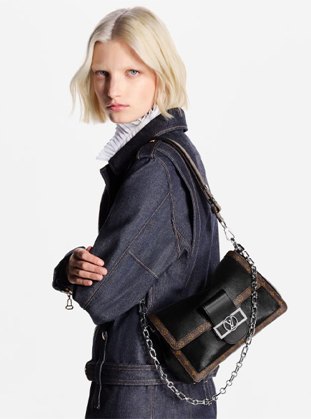 高仿LV包包 | A货路易威登女包 2025夏季LV新款 DAUPHINE SOFT 中号手袋 M13450