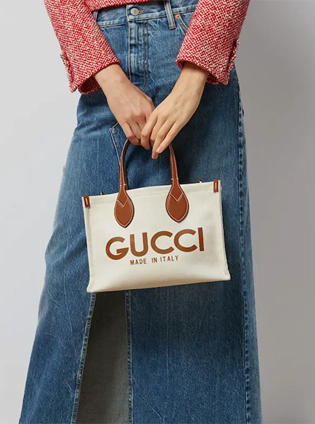 高仿GUCCI包包 | A货古驰女包 2025夏季GUCCI新款 中号托特包