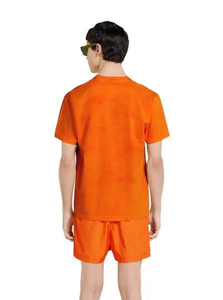 GUCCI高仿男装 | 古驰A货服装  2025夏季GUCCI新款 印花针织棉T恤