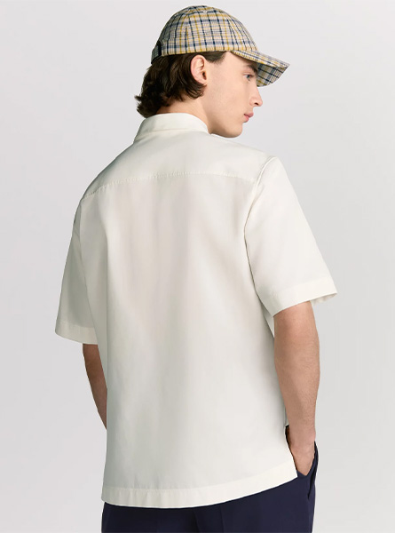 DIOR高仿男装 | 迪奥 A货服装  2025夏季DIOR新款 白色Polo 衫