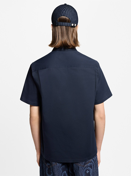 LV高仿男装 | 路易威登 A货服装  2025早秋LV新款 MONOGRAM 口袋短袖衬衫