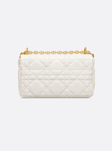 高仿DIOR包包 | A货迪奥女包 2025秋季DIOR新款 奶白色中号 Soft Dior Caro 手袋
