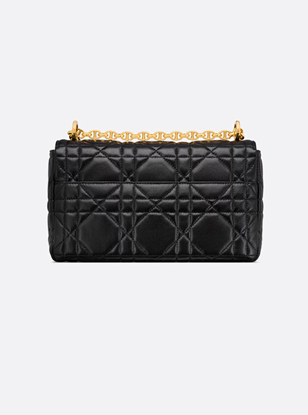 高仿DIOR包包 | A货迪奥女包 2025秋季DIOR新款 黑色中号 Soft Dior Caro 手袋