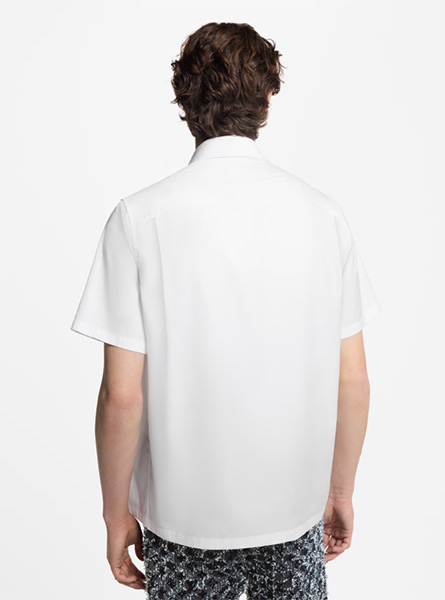 LV高仿男装 | 路易威登 A货服装  2025早秋LV新款 MONOGRAM 口袋短袖衬衫