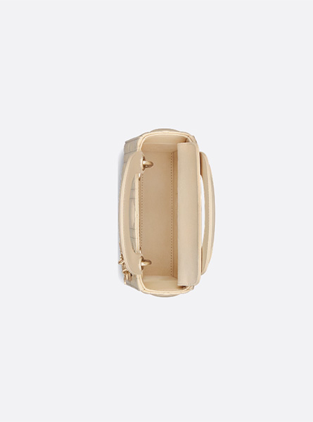高仿DIOR包包 | A货迪奥女包 2025秋季DIOR新款 浅象牙色迷你 Lady Dior 手袋