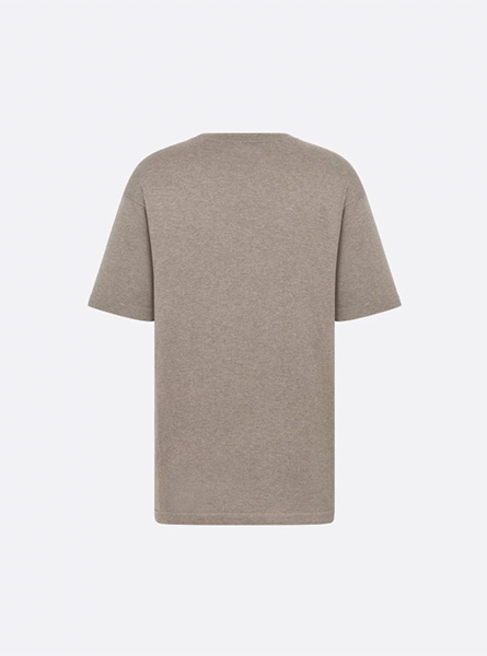 DIOR高仿男装 | 迪奥 A货服装  2025夏季DIOR新款 米色Dior Icons T 恤
