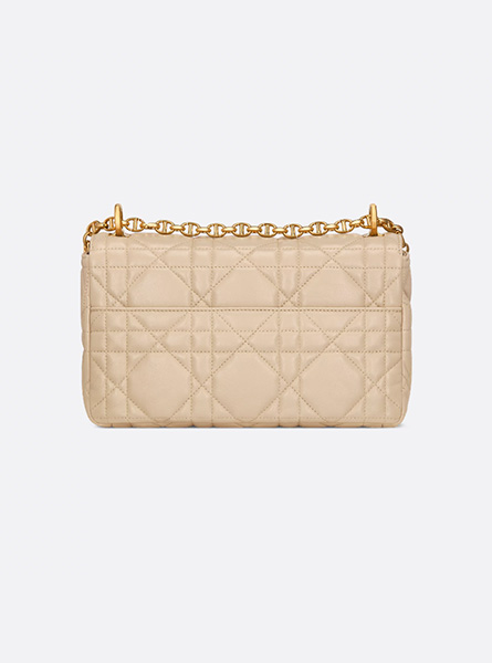 高仿DIOR包包 | A货迪奥女包 2025秋季DIOR新款 胭脂米色中号 Soft Dior Caro 手袋