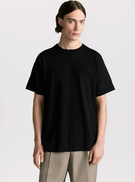 DIOR高仿男装 | 迪奥 A货服装  2025夏季DIOR新款 黑色Dior Icons T 恤