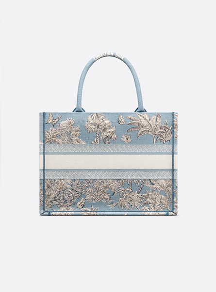高仿DIOR包包 | A货迪奥女包 2025秋季DIOR新款 太空蓝中号 Dioriviera Book Tote 手袋