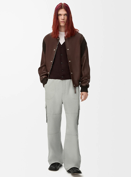 LOEWE高仿男装 | 罗意威A货服装  2025早秋新款 羊毛开衫