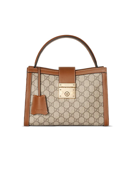 高仿GUCCI包包 adlock系列中号手提包 倪妮Gucci 同款包包