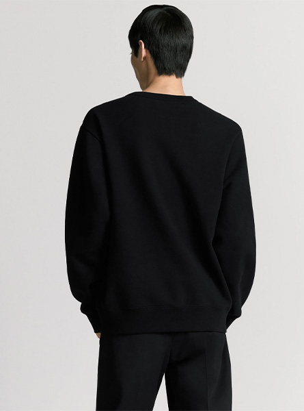 DIOR高仿男装 | 迪奥 A货服装  2025秋冬DIOR新款 黑色Dior Montaigne 卫衣