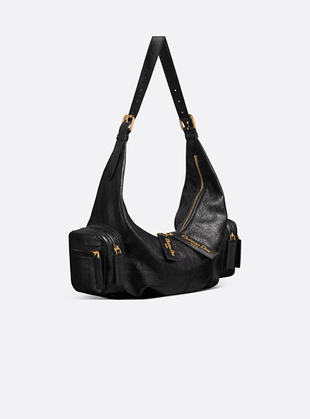 高仿DIOR包包 | A货迪奥女包 2025秋冬DIOR新款 黑色中号 Grand Tour Multipocket 手袋