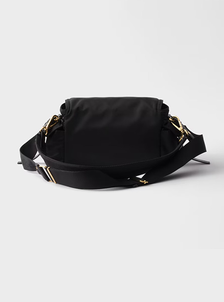 高仿PRADA包包 | A货普拉达女包 2025秋冬PRADA新款 黑色Prada Explore 中号Re-Nylon单肩包