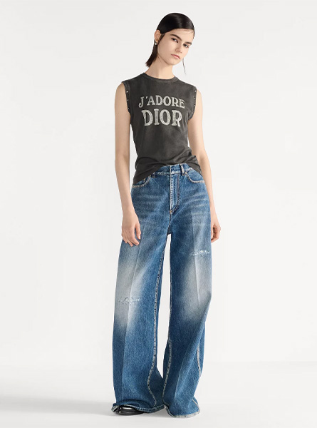 DIOR高仿女装 | 迪奥 A货服装  2025秋冬DIOR新款 灰色背心