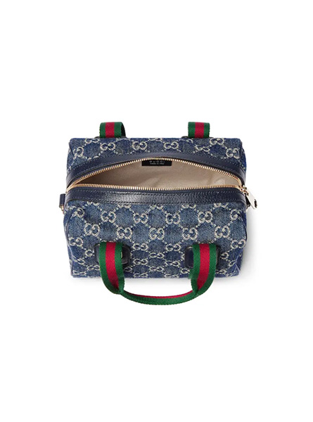 高仿GUCCI包包 | A货古驰女包 2025秋冬GUCCI新款 海军蓝 Gucci GG迷你丹宁手袋