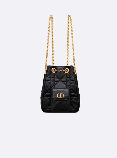 高仿DIOR包包 小号 Dior Caro Multicarry 双肩背包 周也同款包包