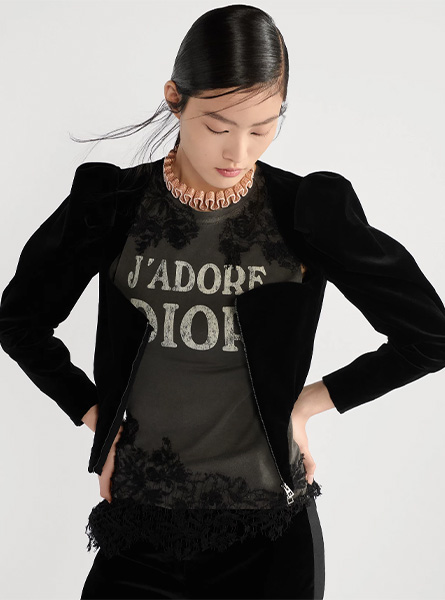DIOR高仿女装 | 迪奥 A货服装  2025秋冬DIOR新款 灰色背心 迪丽热巴同款