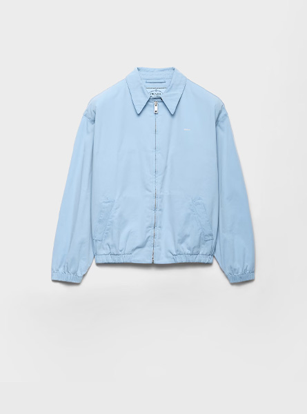 高仿PRADA女装 华达呢短夹克 关晓彤生日大片