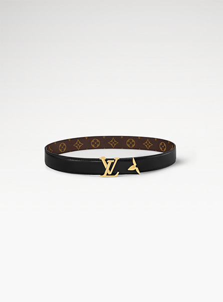 高仿LV皮带|A货路易威登女士皮带 2025年LV新款 PRETTY LV 20 毫米双面腰带