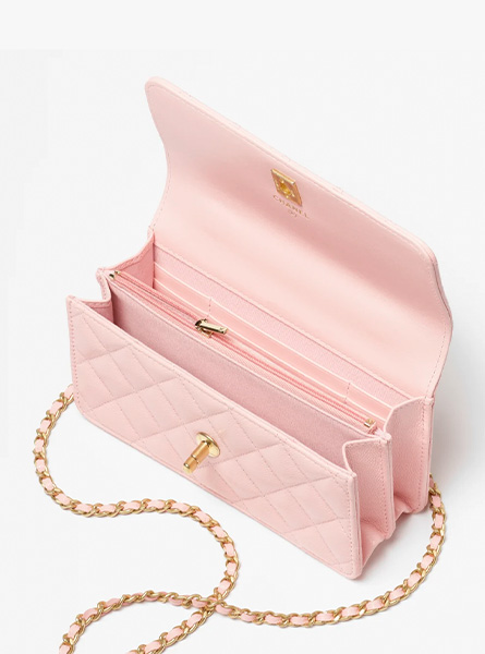 高仿CHANEL包包 | A货香奈儿女包 2025/26秋冬预告系列 淡粉红手提包