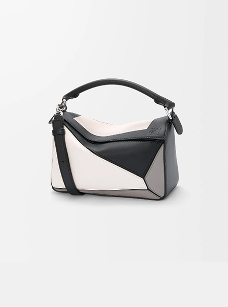 高仿LOEWE包包 小号纳帕牛皮革 Puzzle 手袋 沈月同款包包