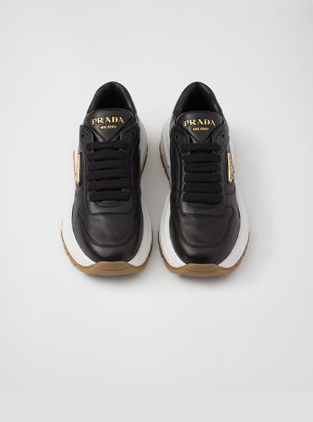 高仿PRADA女鞋|A货普拉达鞋 2025新款 Prax 01皮革运动鞋