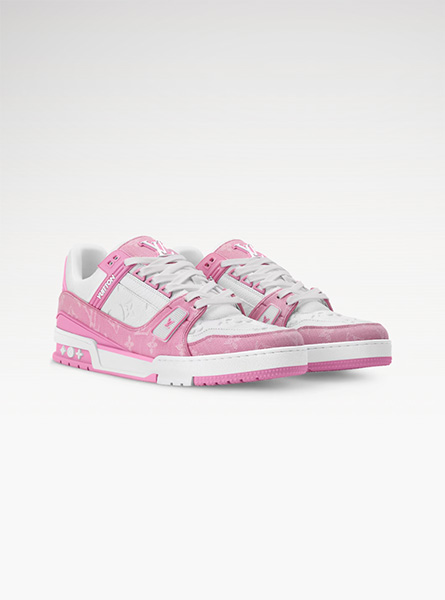 高仿LV男鞋|A货路易威登鞋 2025新款 LV TRAINER 运动鞋