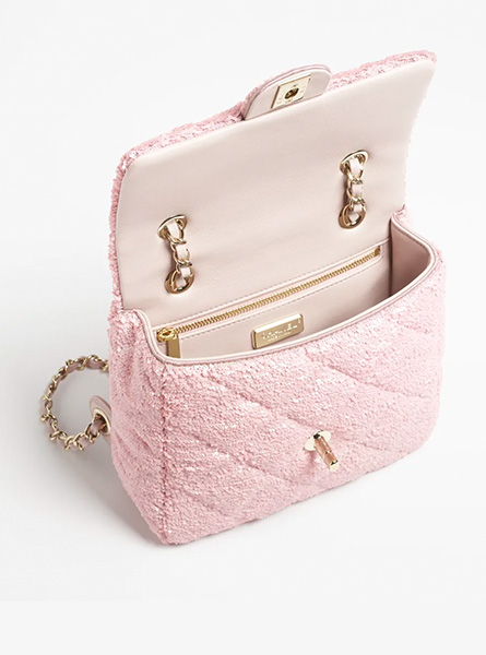 高仿CHANEL包包 | A货香奈儿女包 2025/26秋冬预告系列 粉红色双肩背包