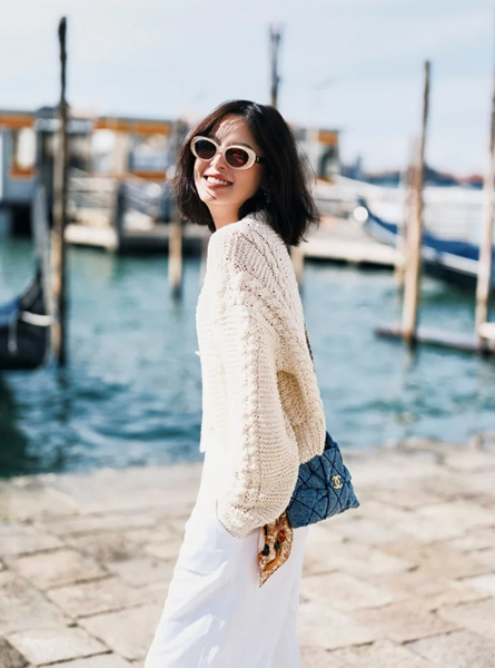 高仿CHANEL包包 Chanel 25K 辛芷蕾 威尼斯国际电影节