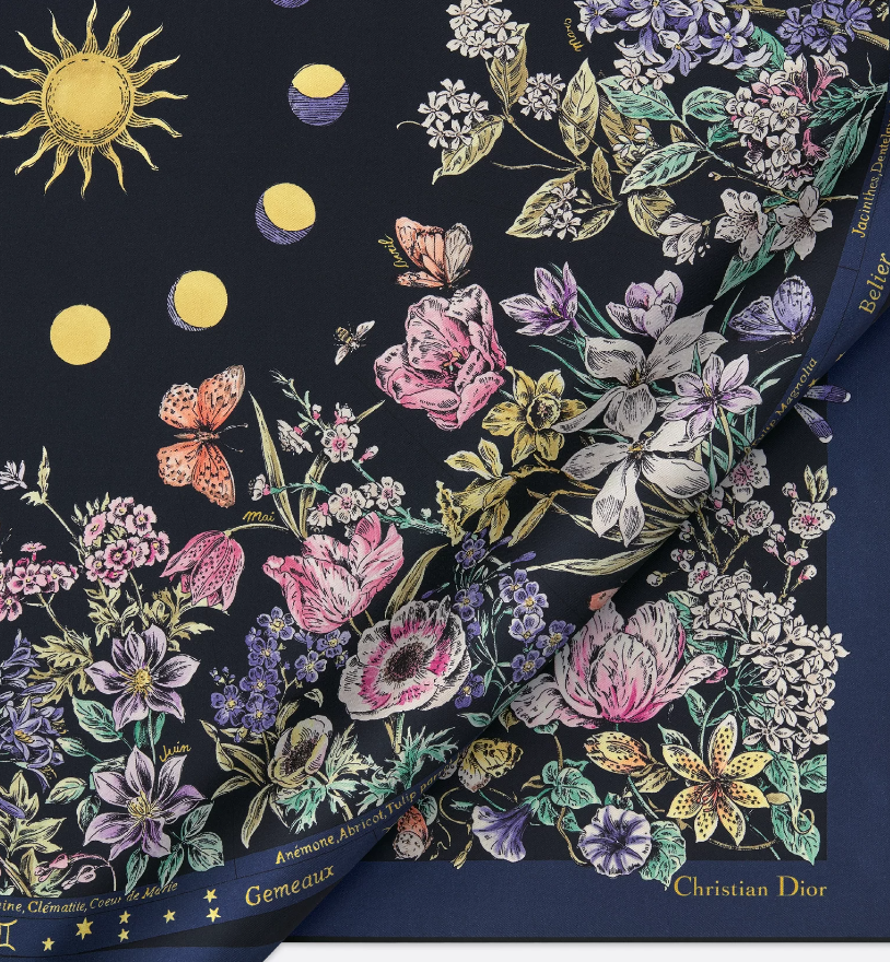 DIOR高仿围巾|Dior 印花方巾