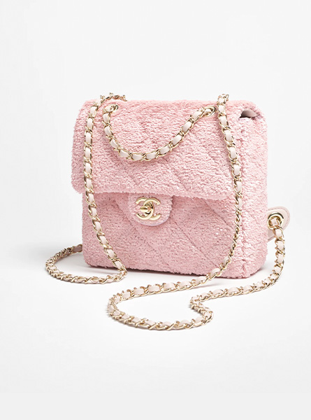 高仿CHANEL包包 | A货香奈儿女包 2025/26秋冬预告系列 粉红色双肩背包