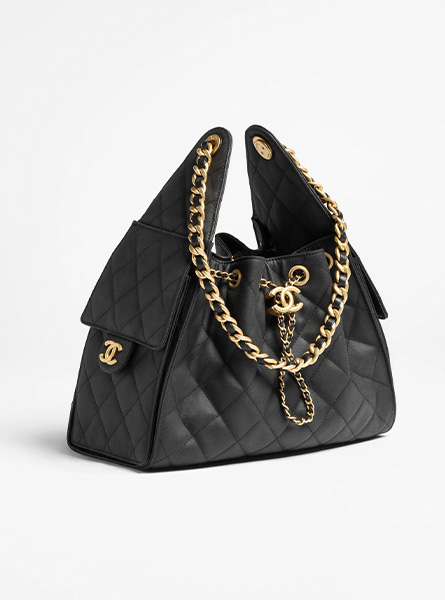 高仿CHANEL包包 | A货香奈儿女包 2025/26秋冬预告系列 黑色CHANEL 25小号手袋