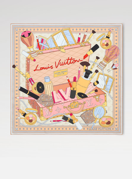LV高仿围巾|PARIS EN BEAUTÉ 55 方巾