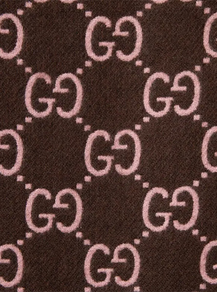 GUCCI高仿围巾|GG羊毛提花斗篷