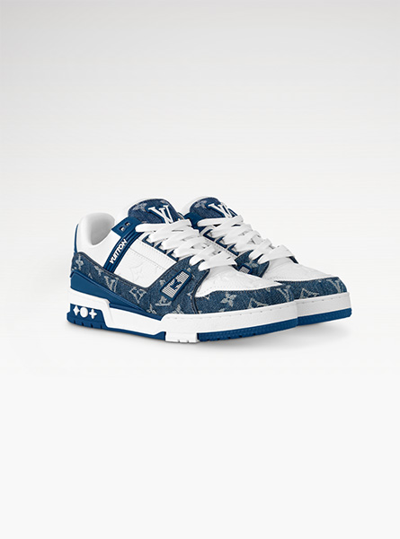 高仿LV女鞋|A货路易威登鞋 2025新款 LV TRAINER 运动鞋