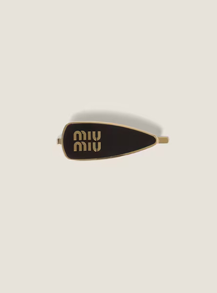 高仿MIUMIU饰品 涂珐琅金属发夹