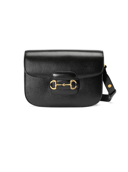 高仿GUCCI包包 Gucci Horsebit 1955系列中号肩背包 张凌赫同款包包